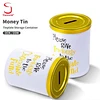Upgrade your savings with our company's custom money tin. Customize your savings container to be exciting for both children and adults. Top quality and unmatched durability, perfect for long-term savings. Step into a more affluent future, order now!